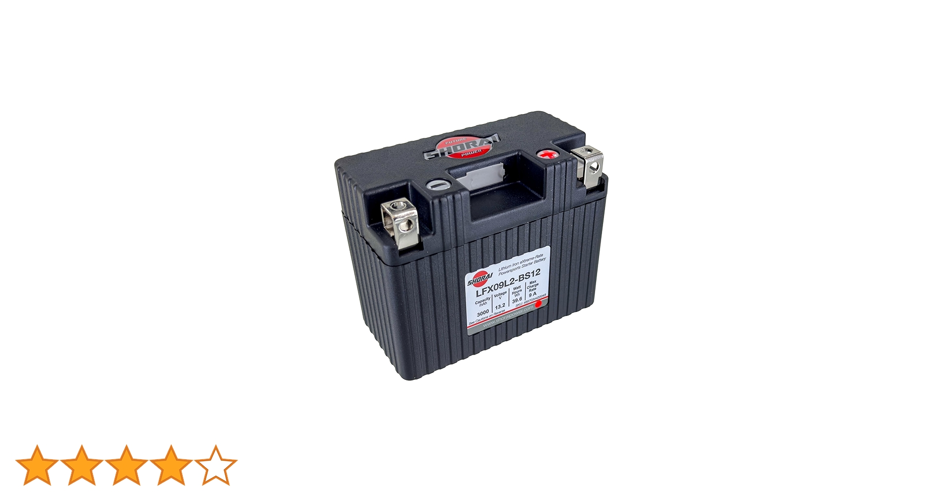 Amazon | SHORAI LFX バッテリー LFX09L2-BS12 | バイク